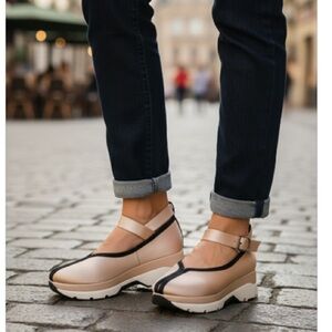 All Black Anthropologie Prima Sneakers Pink Satin New